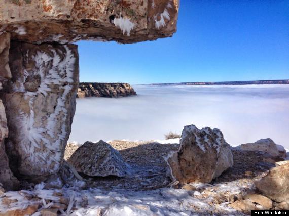 grand canyon fog