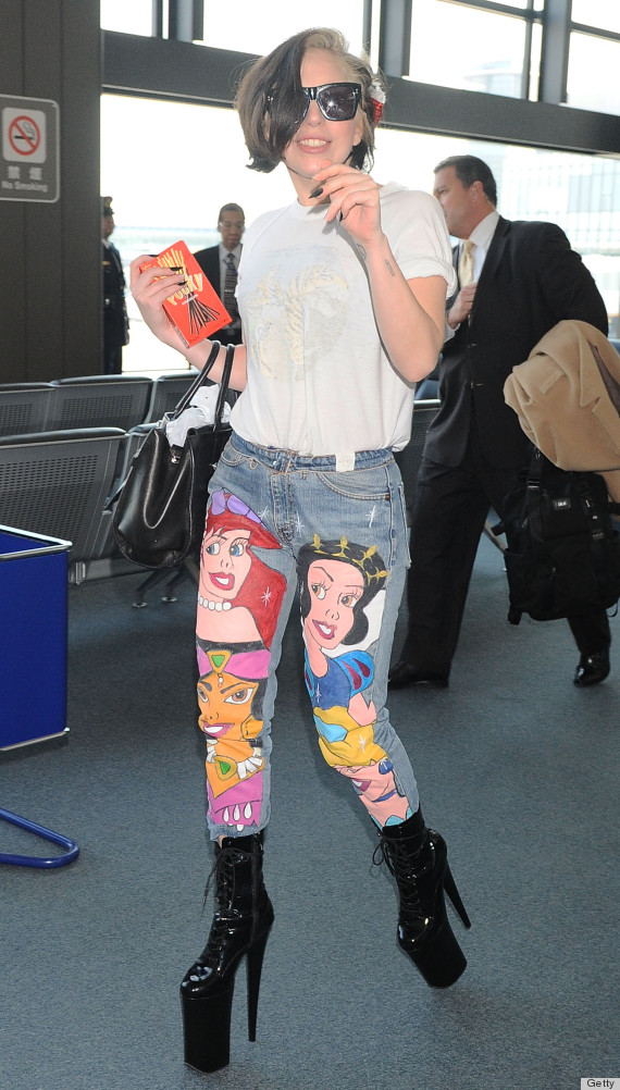 lady gaga disney pants