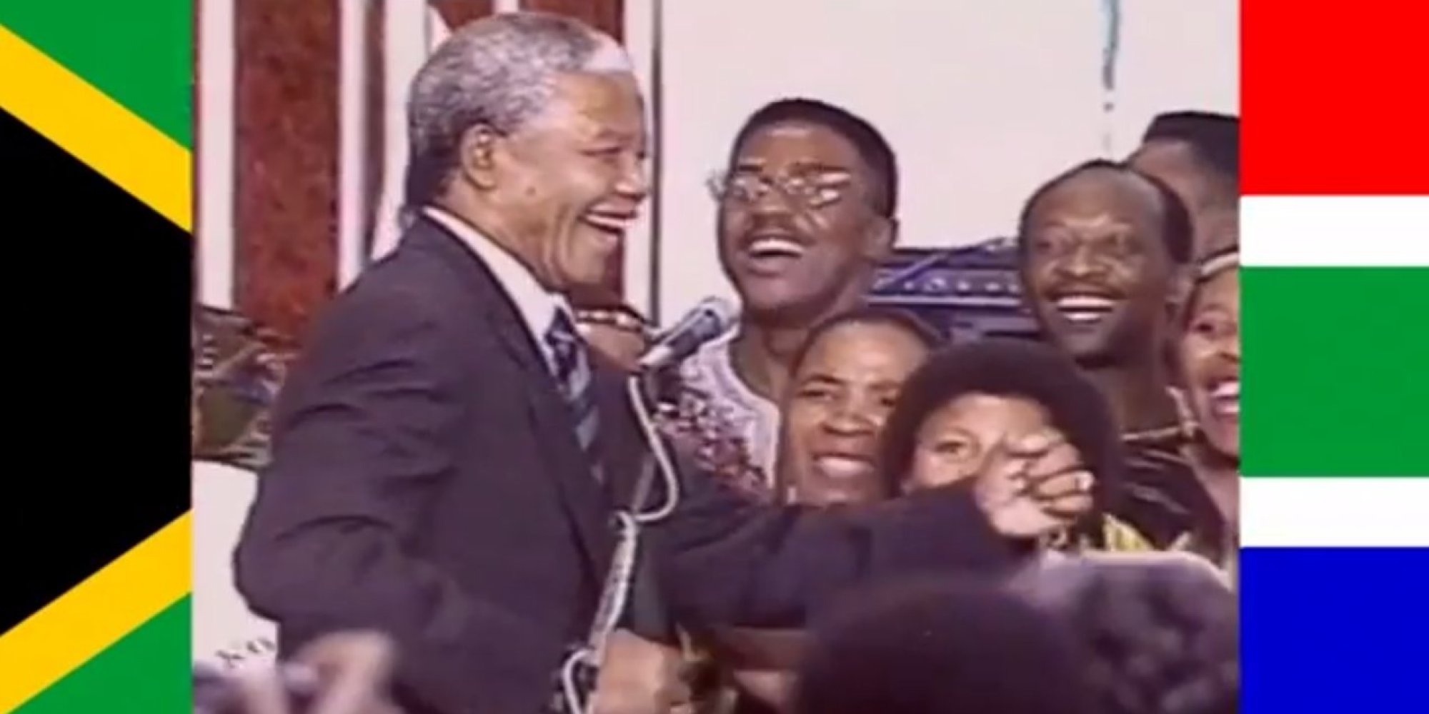 Mandela Dancing To 'Free Nelson Mandela' Is 60 Seconds Of Joy (VIDEO)