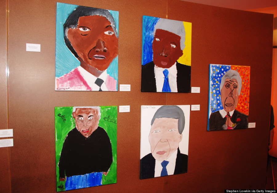 nelson mandela art