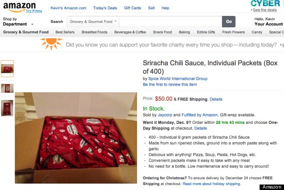 sriracha amazon