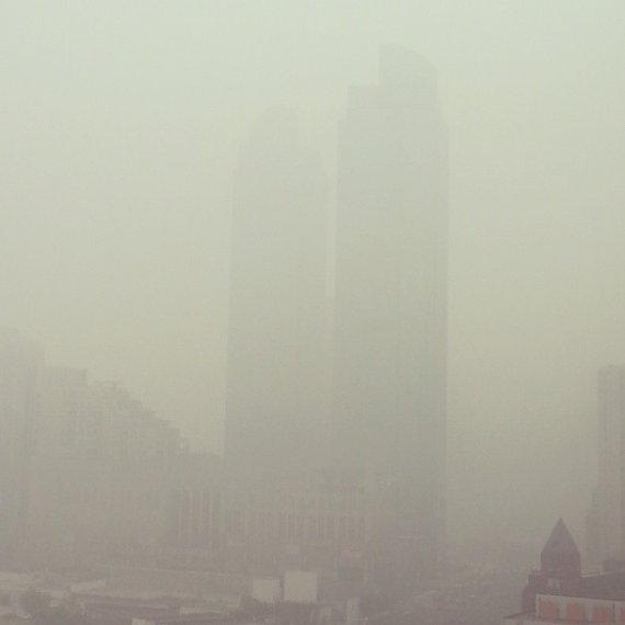 shanghai smog
