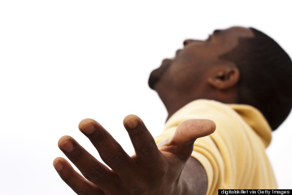 african american praying