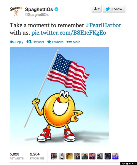 spaghettios pearl harbor