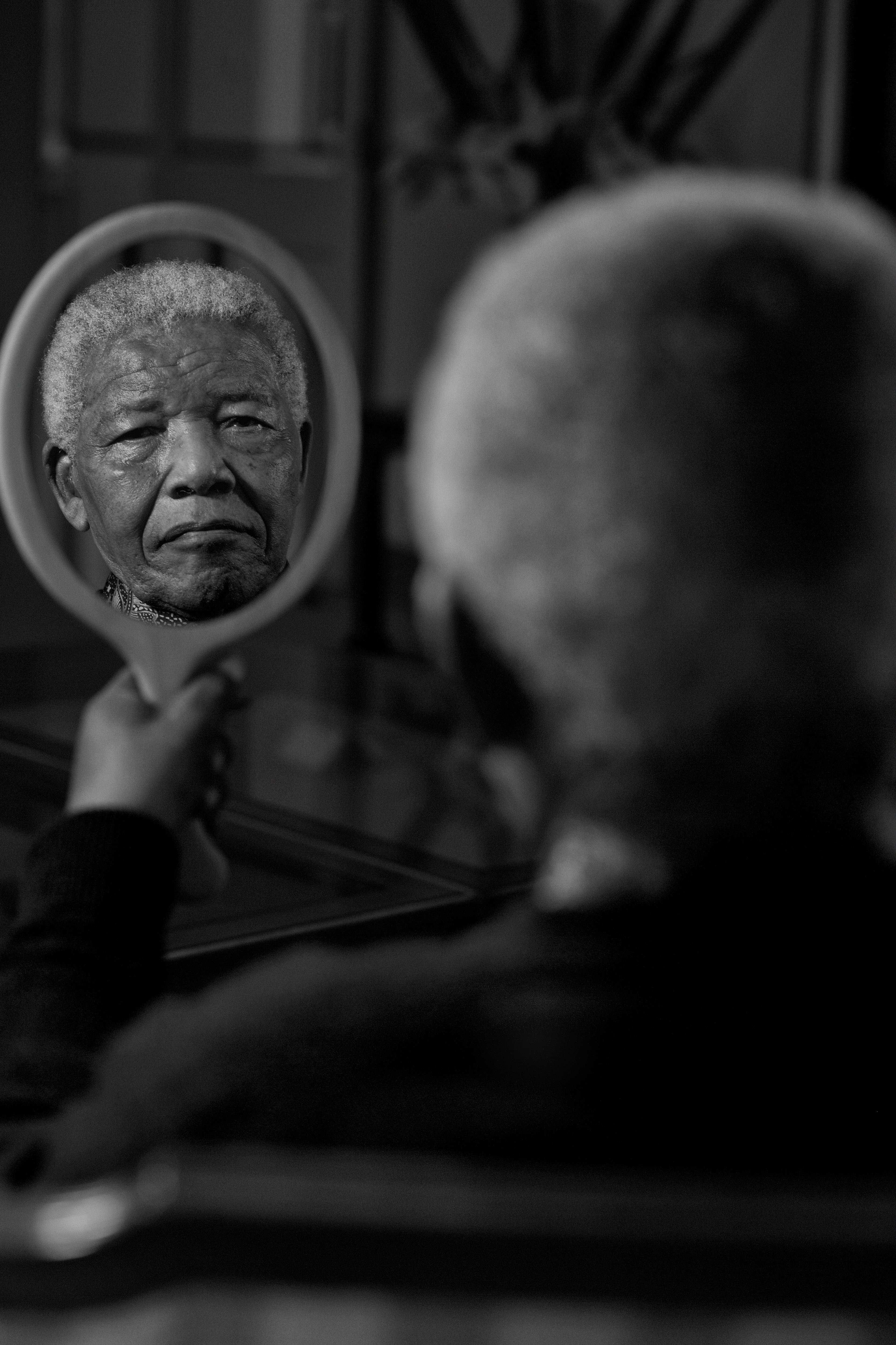 nelson mandela photo shoot