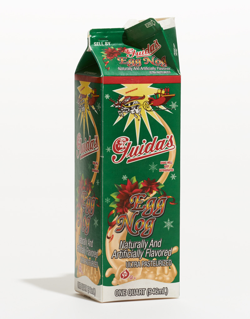 The Eggnog Project, A Collection of Questionably-Designed Egg Nog Cartons