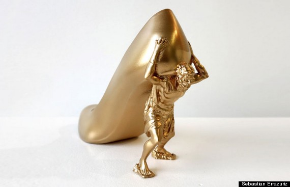 gold digger shoe