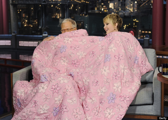 jennifer lawrence david letterman