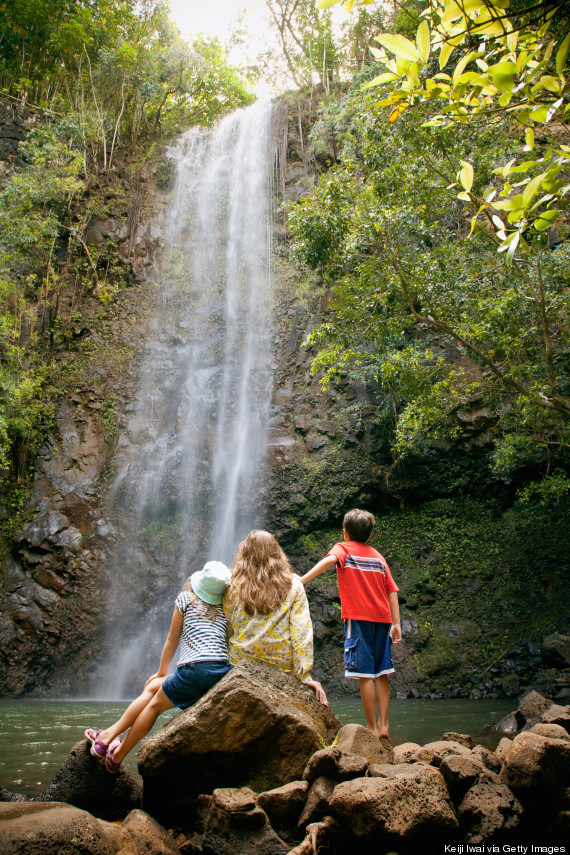 waterfall hawaii