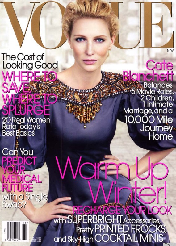 We're Beginning To Think Cate Blanchett Is Vogue's Favorite Star ...
