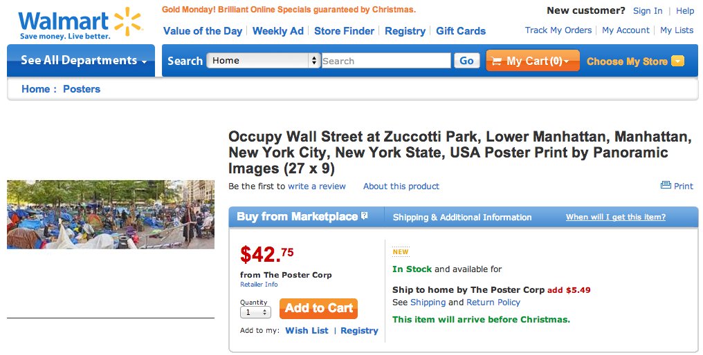 walmart occupy wall street