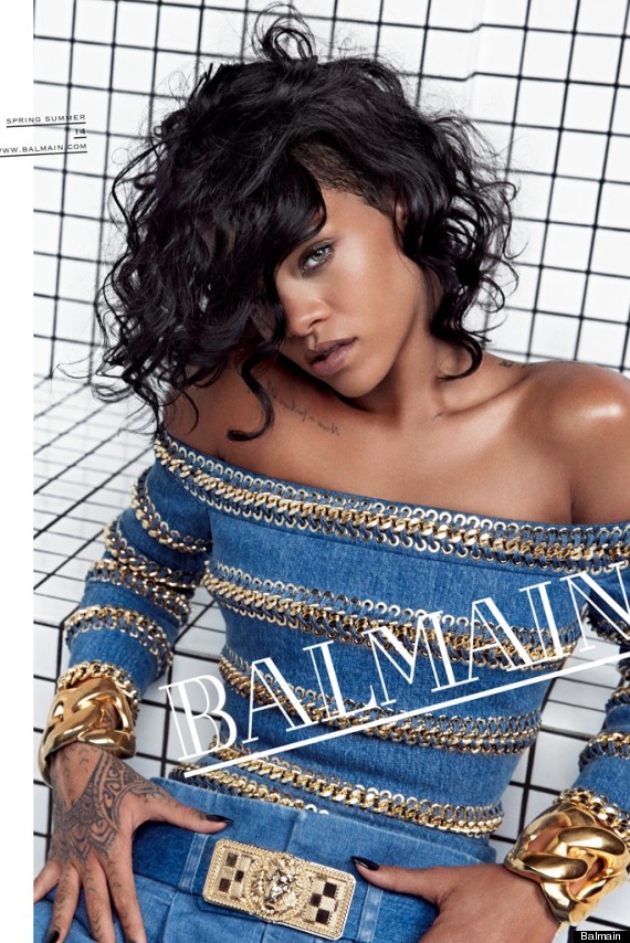 rihanna balmain