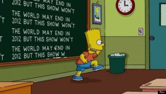 bart simpson chalkboard