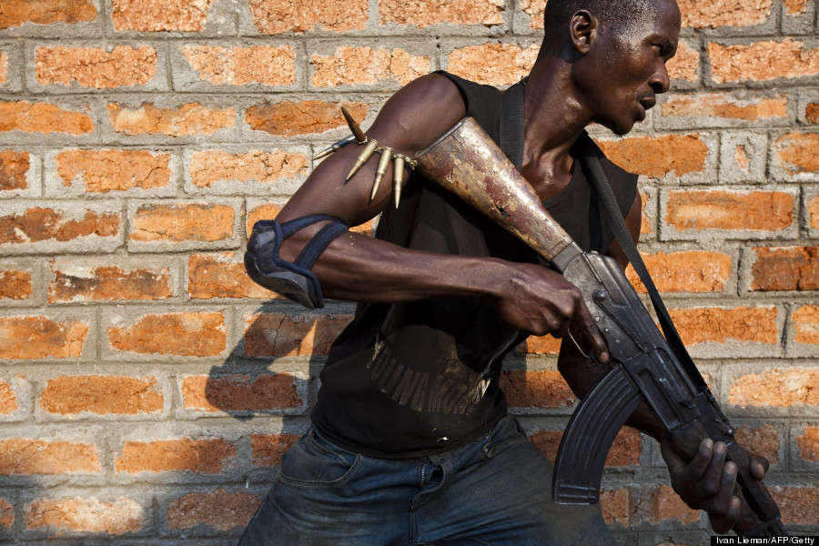 anti balaka militiamen