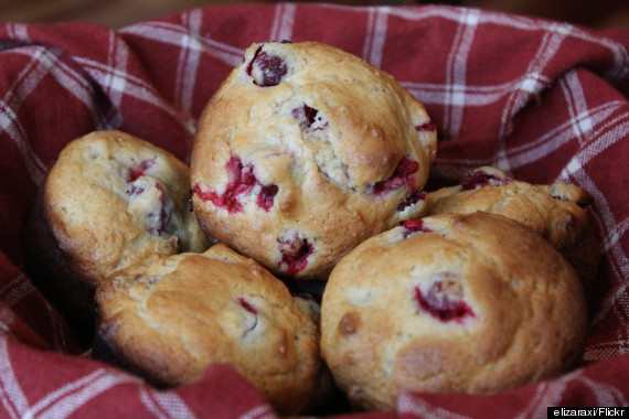 cranberryorange muffins