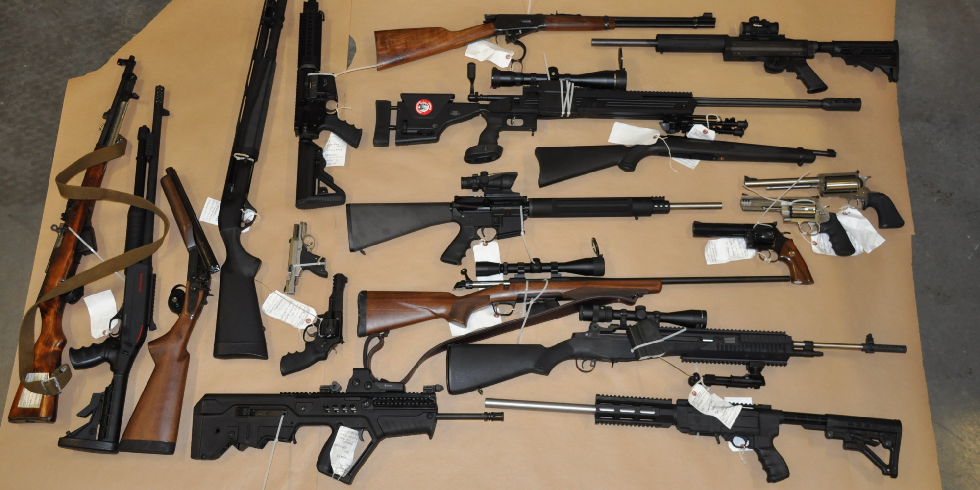 B.C. Guns: 19 Seized On Vancouver Island By Police