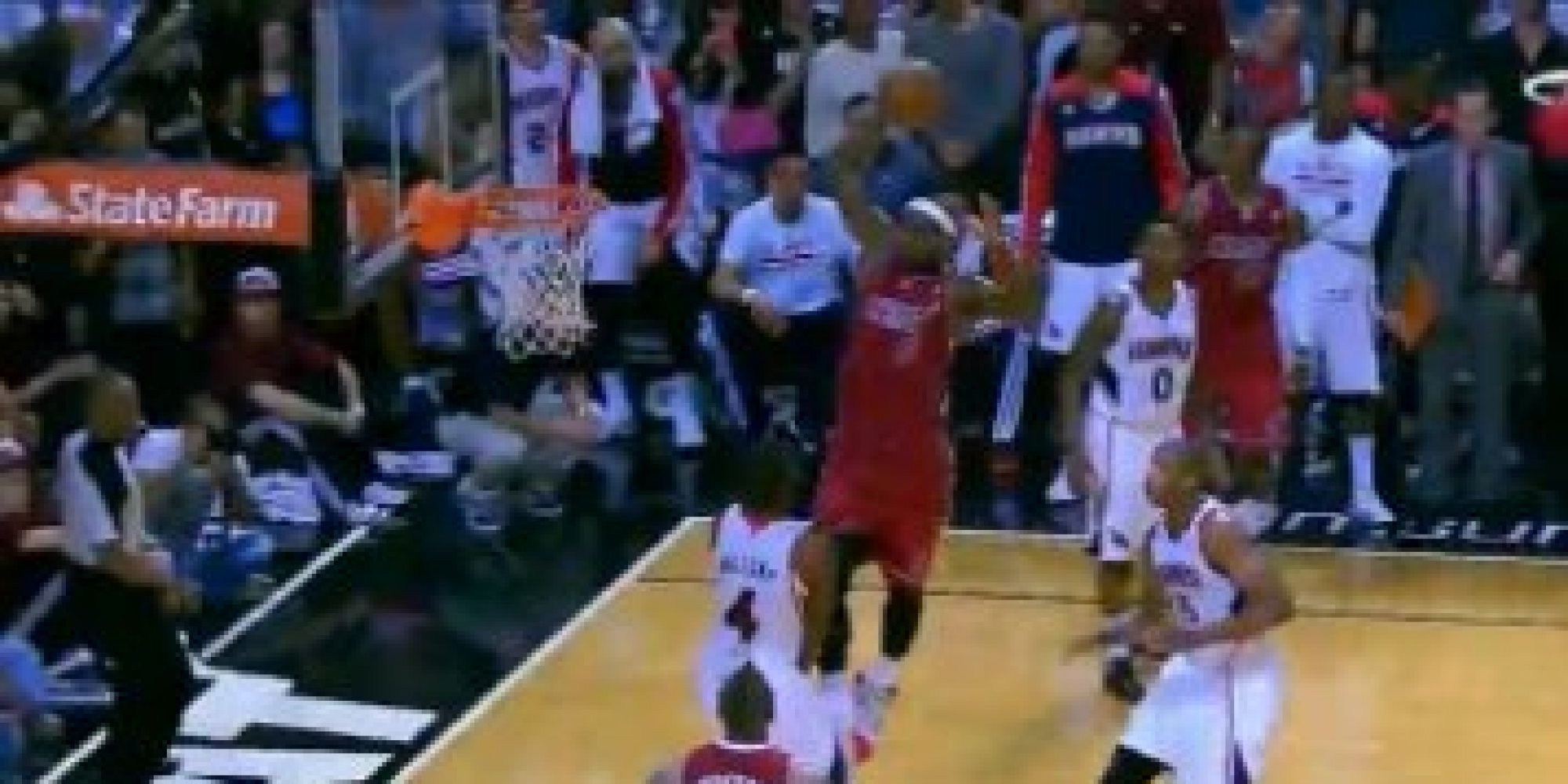 LeBron James Posterized Paul Millsap Because He Wasn't Going To Let The ...