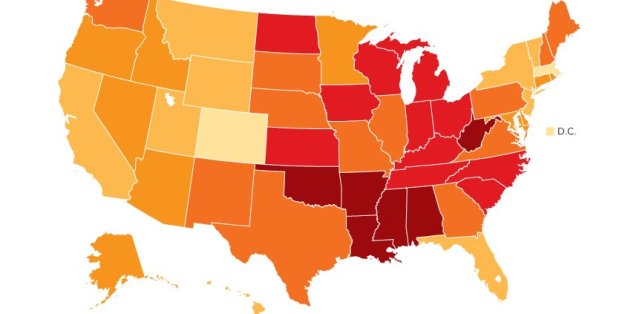 These States Could Benefit From The Most Popular New Year's Resolution