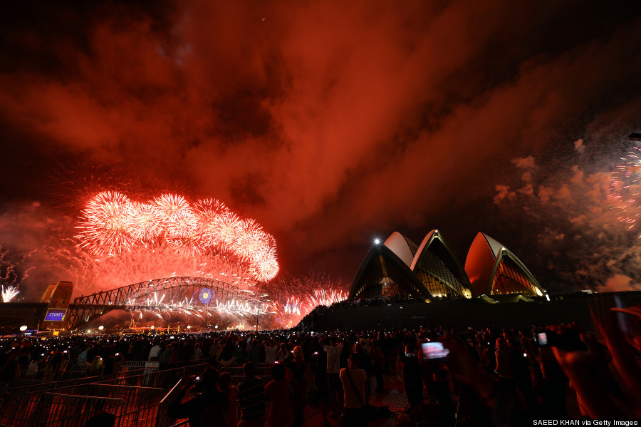 australia fireworks