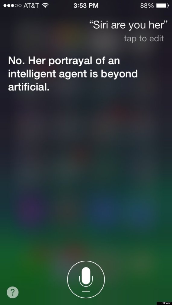 Siri Gets Sassy When You Ask About Her Huffpost