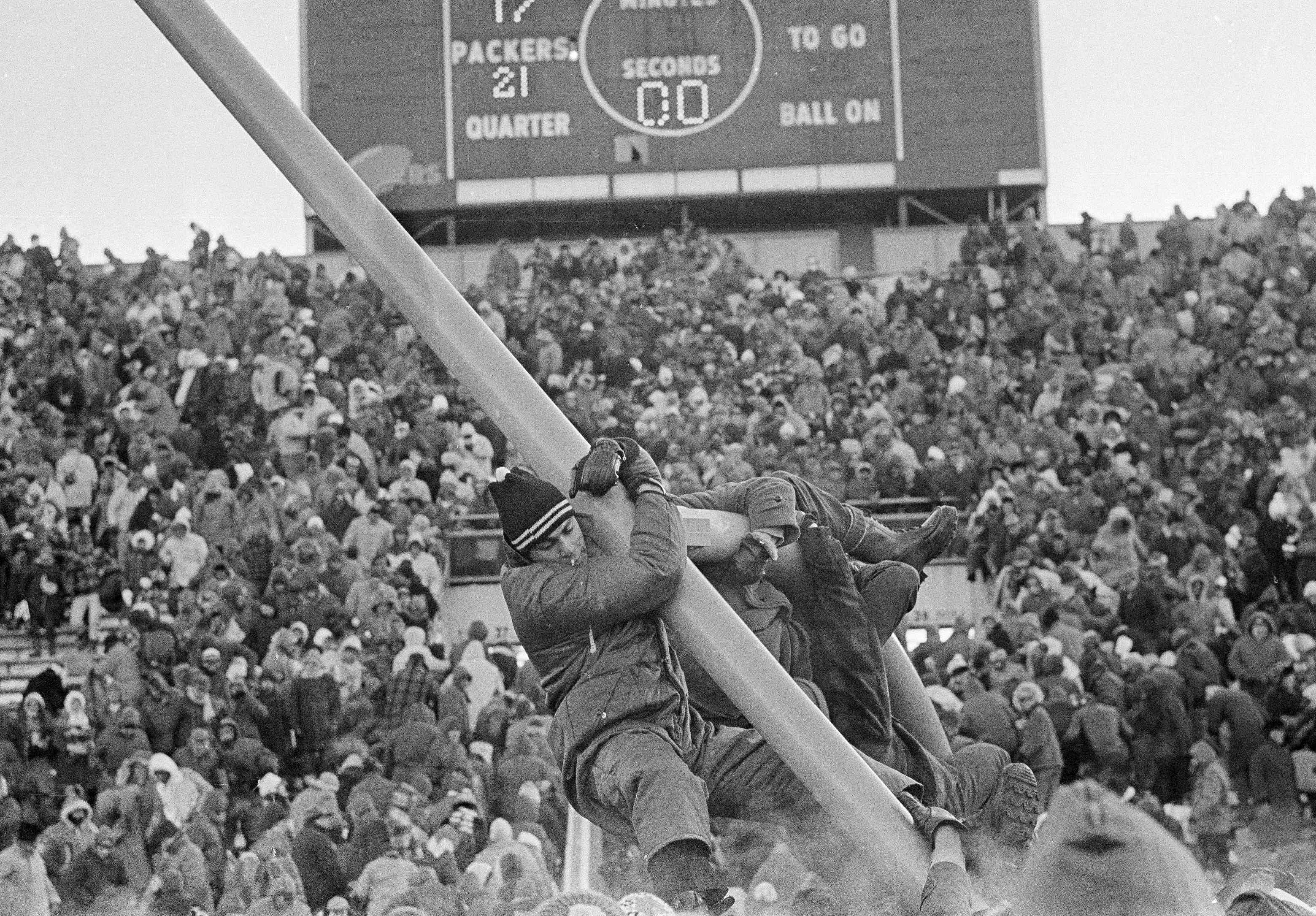 packers fans ice bowl