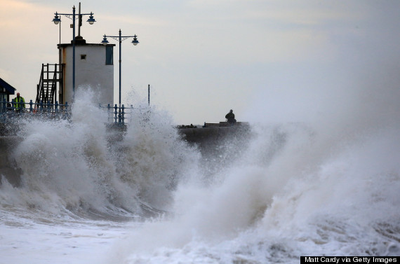 UK Weather: Huge Waves And Strong Winds To Cause More Coastal Flooding