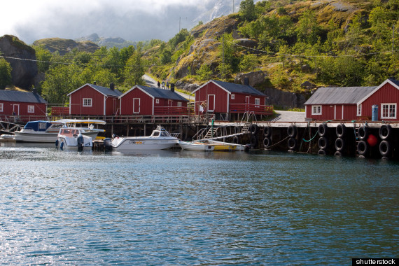 fishing cabin norway