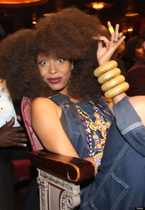 Erykah Badu Debuts Old School Hairdo, Adds To Her 