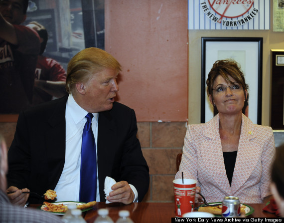 trump palin pizza