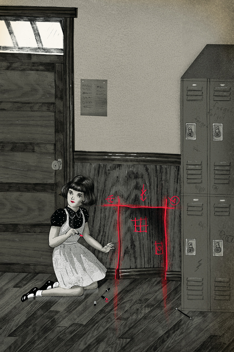 the haunted school