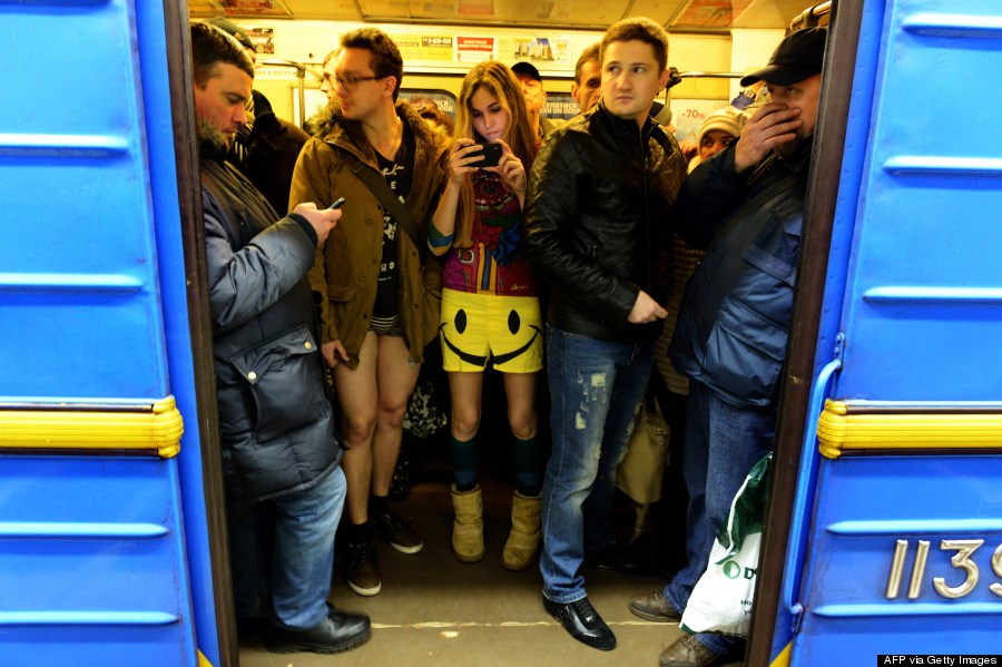 no pants subway