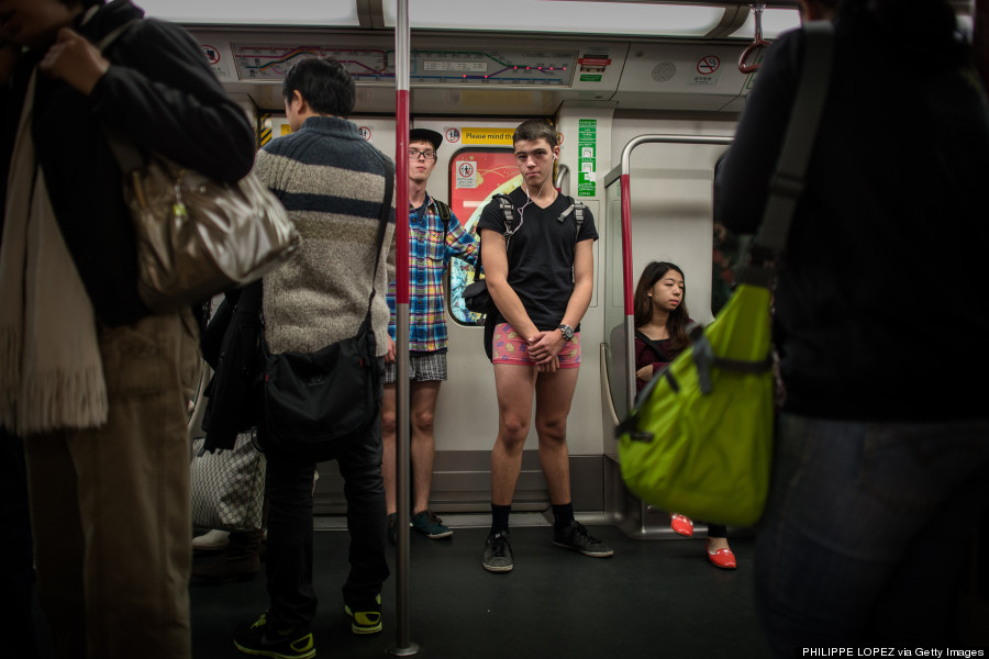 no pants subway