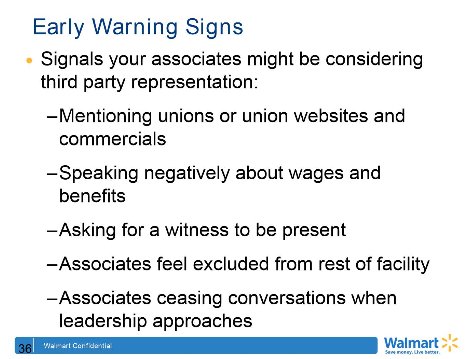 warning signs