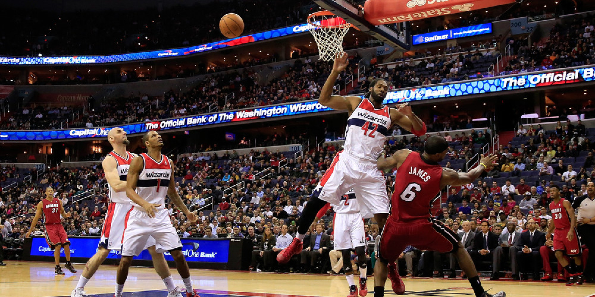 Nene Rejected LeBron James And Then Posterized Him (VIDEOS) | HuffPost