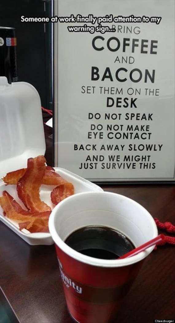 coffee bacon