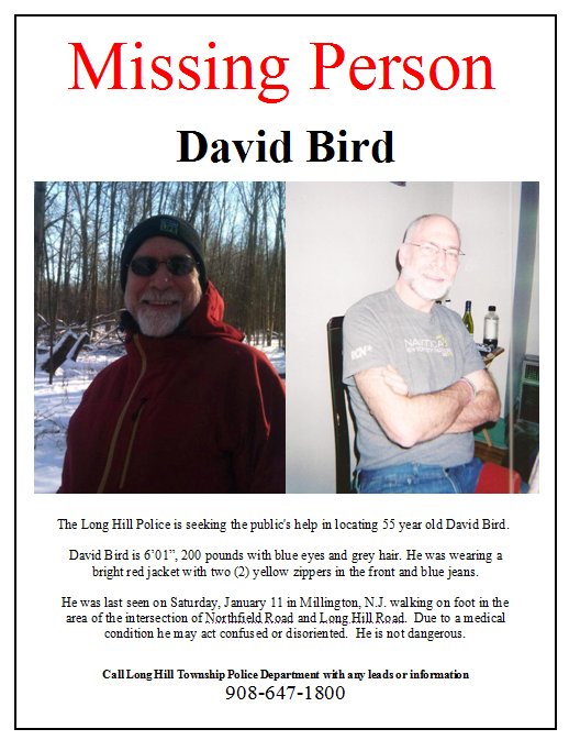 david bird flyer