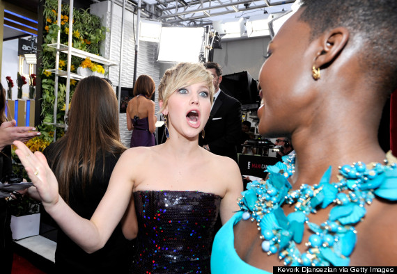 lupita nyongo jennifer lawrence