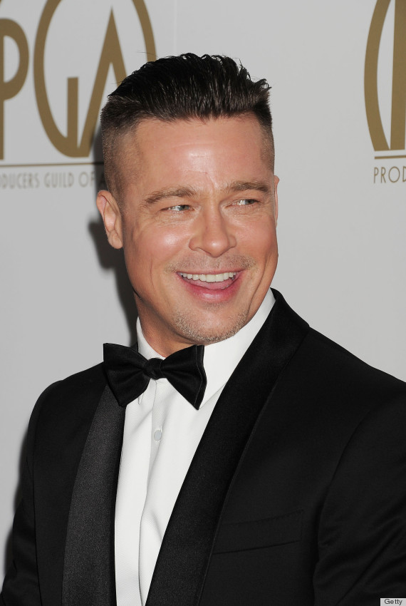 brad pitt new hair