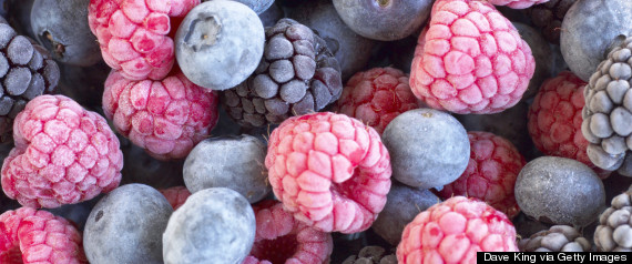 frozen berries