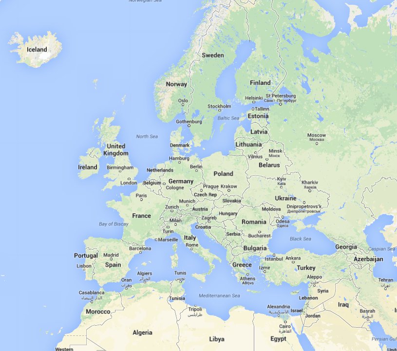 google mapa evrope Google Carte Europe | effegetangesj google mapa evrope