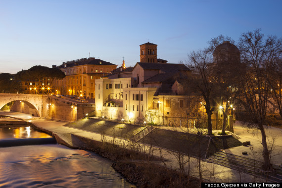 tiber island rome