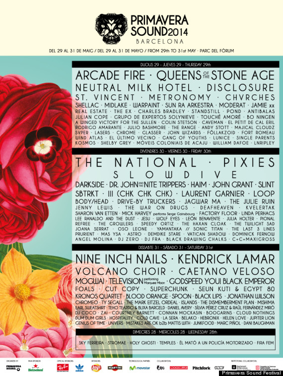 primavera sound festival 2014