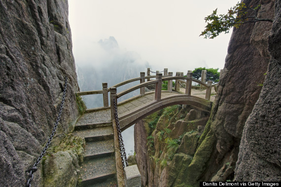 huangshan steps china