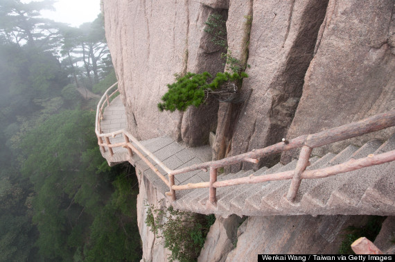 huangshan steps china