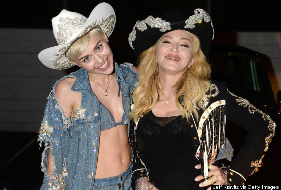 miley cyrus madonna