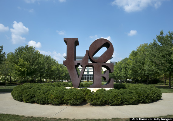 love sculpture indianapolis