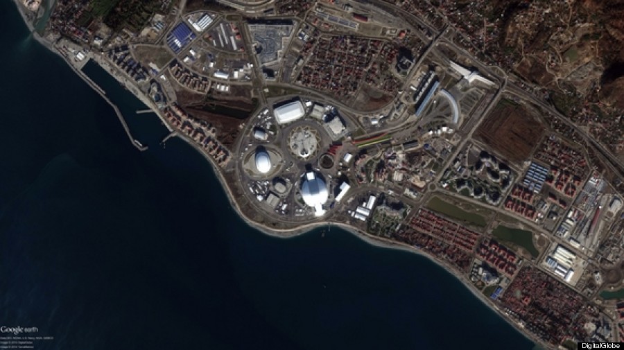 sochi from space