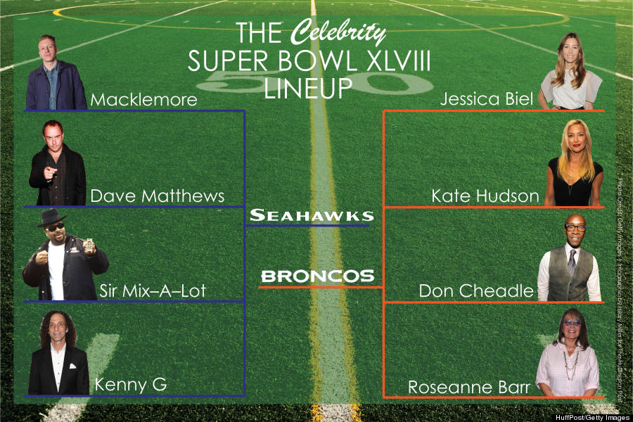 celebrity super bowl