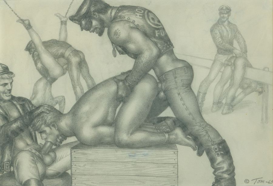 900px x 613px - Exhibit Showcases The Erotic Beauty Of Vintage Gay Magazine Art (NSFW) |  HuffPost Entertainment