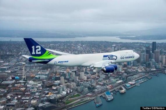 seahawks plane